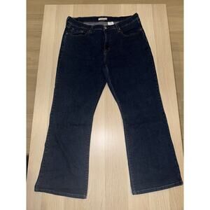 Womens Jeans Levi's 512 20WM Perfectly Slimming Bootcut Dark Denim Stretch